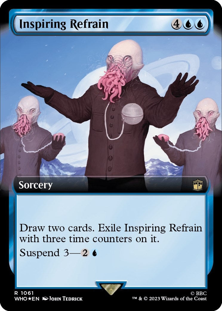 Inspiring Refrain Extended Art Surge Foil (1061) [WHO]