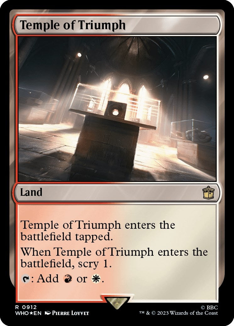 Temple of Triumph Surge Foil (912) [WHO]