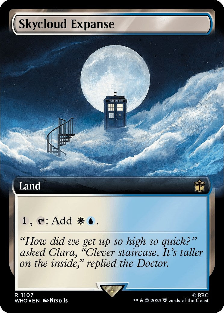 Skycloud Expanse Extended Art Surge Foil (1107) [WHO]