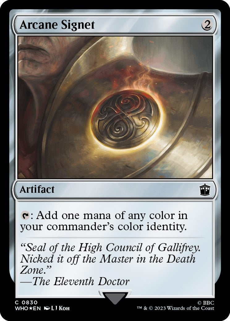 Arcane Signet Surge Foil (830) [WHO]
