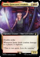 Jenny, Generated Anomaly (Extended Art) (Surge Foil) [Doctor Who]