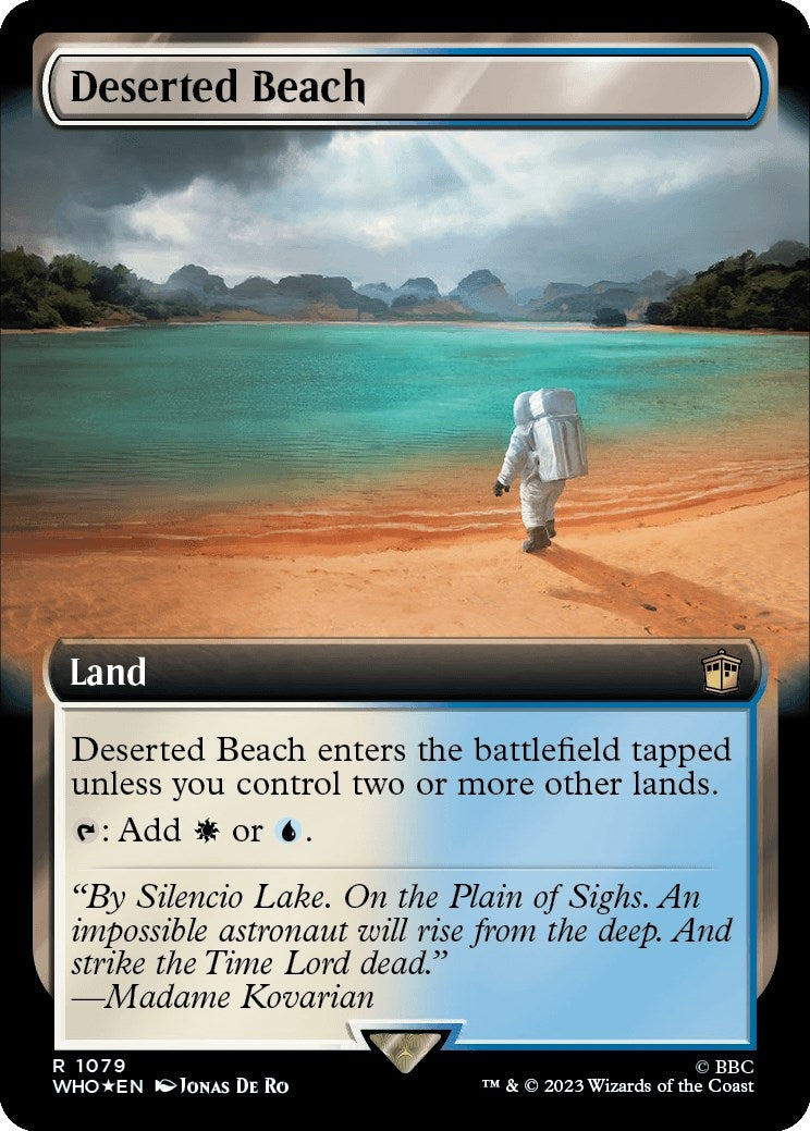 Deserted Beach Extended Art Surge Foil (1079) [WHO]