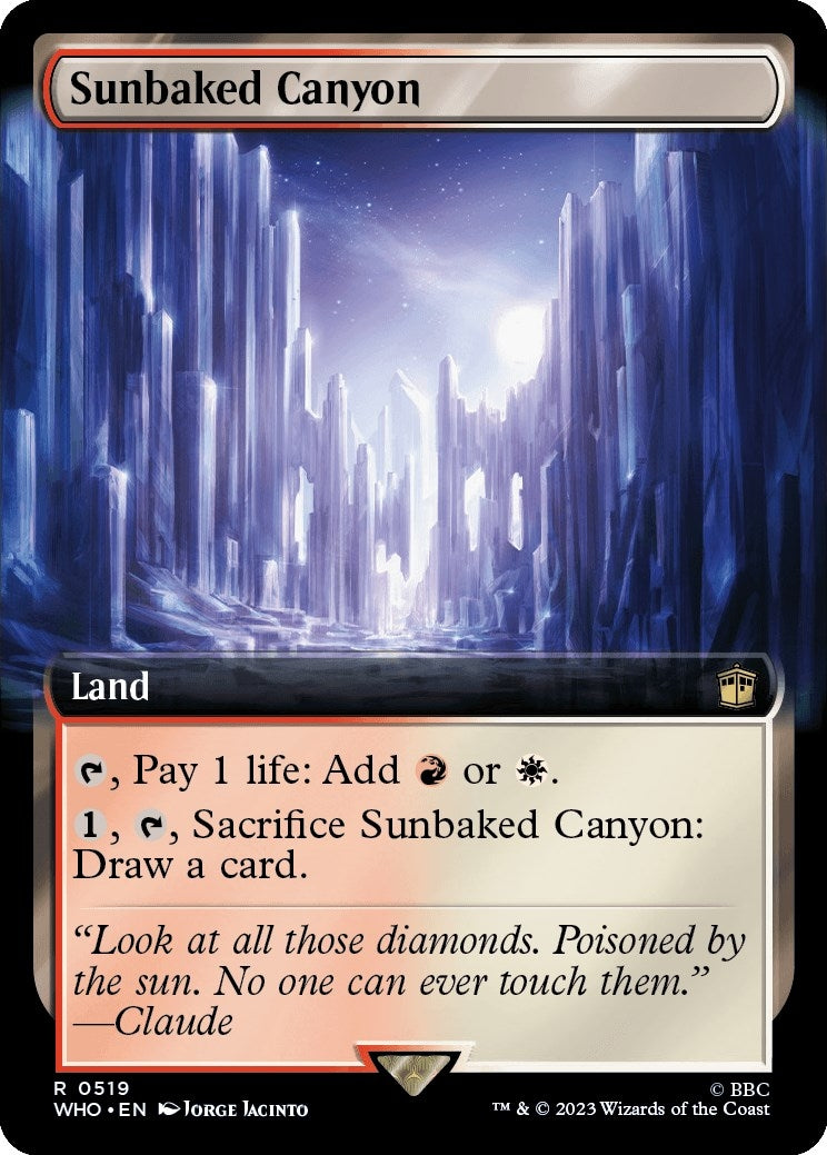 Sunbaked Canyon Extended Art (519) [WHO]