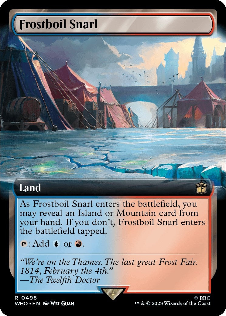 Frostboil Snarl Extended Art (498) [WHO]