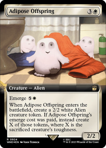 Adipose Offspring (Extended Art) (Surge Foil) [Doctor Who]