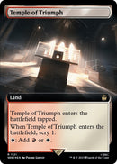 Temple of Triumph Extended Art Surge Foil (1121) [WHO]