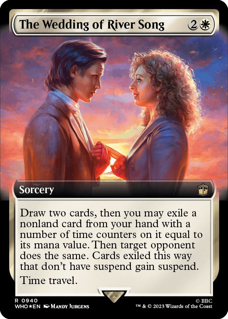 The Wedding of River Song Extended Art Surge Foil (940) [WHO]