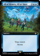 All of History All at Once Extended Art Surge Foil (943) [WHO]