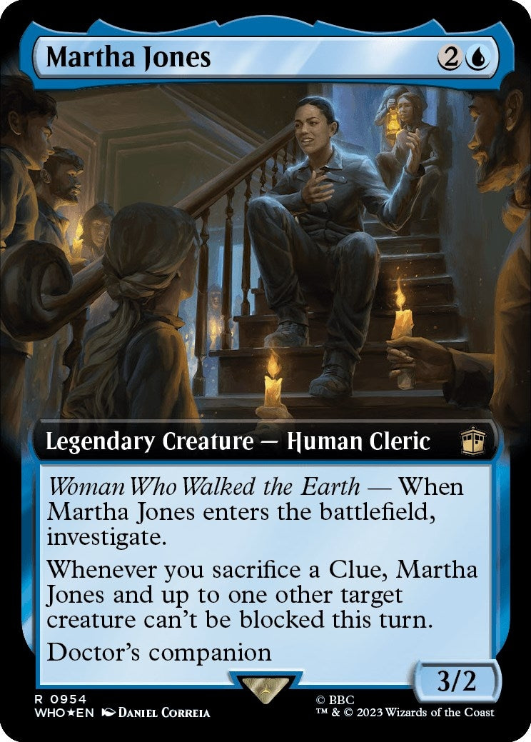 Martha Jones Extended Art Surge Foil (954) [WHO]
