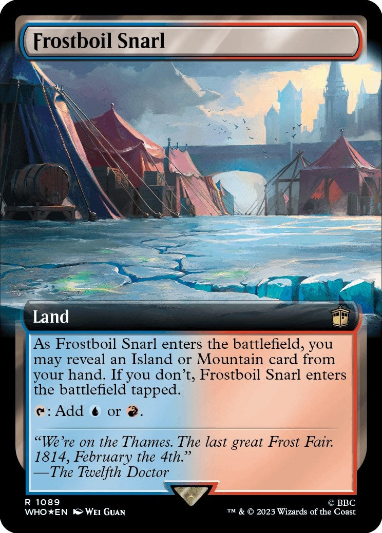 Frostboil Snarl Extended Art Surge Foil (1089) [WHO]
