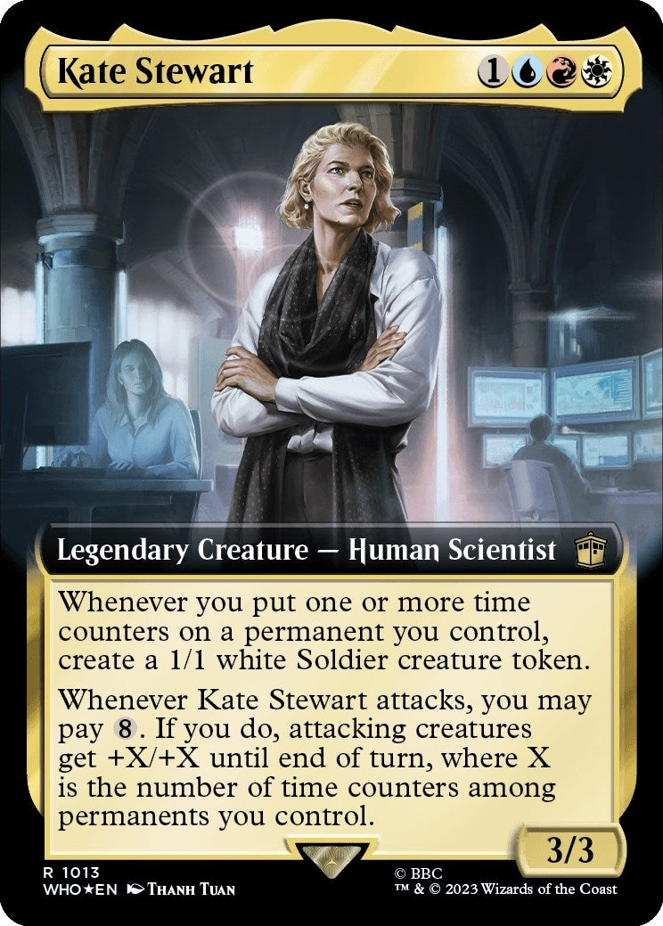 Kate Stewart Extended Art Surge Foil (1013) [WHO]