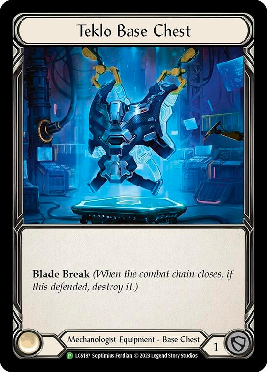Image for Teklo Base Chest - LGS187 [Flesh and Blood: Promo Cards]