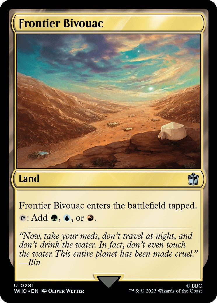 Frontier Bivouac (281) [WHO]