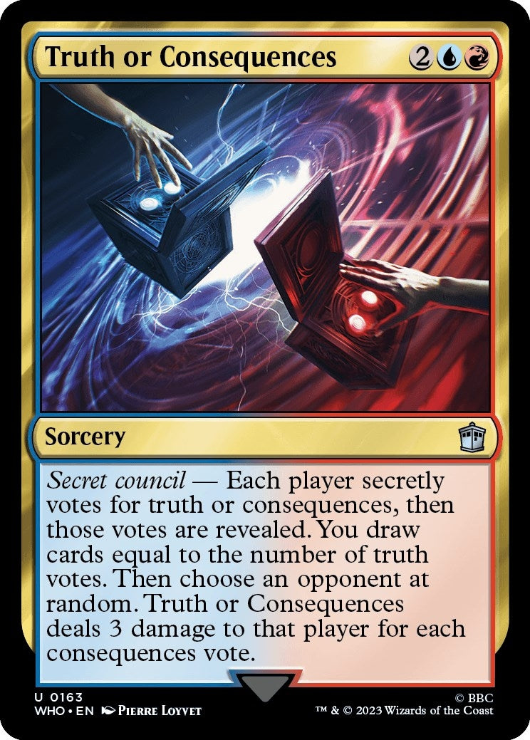 Truth or Consequences (163) [WHO]