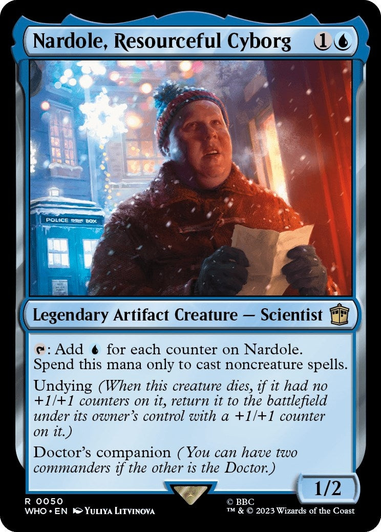 Nardole Resourceful Cyborg (50) [WHO]
