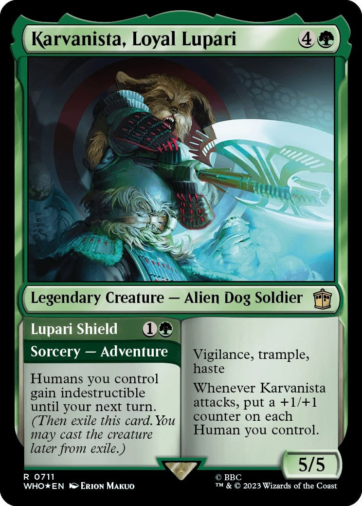 Karvanista Loyal Lupari Surge Foil (711) [WHO]
