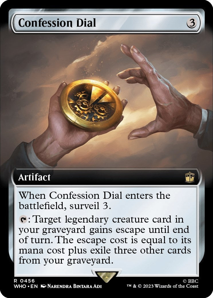 Confession Dial Extended Art (456) [WHO]