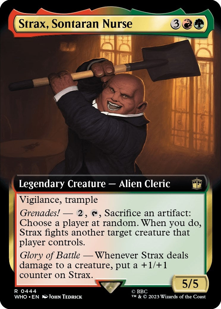 Strax Sontaran Nurse Extended Art (444) [WHO]