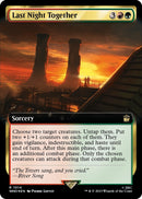 Last Night Together Extended Art Surge Foil (1014) [WHO]