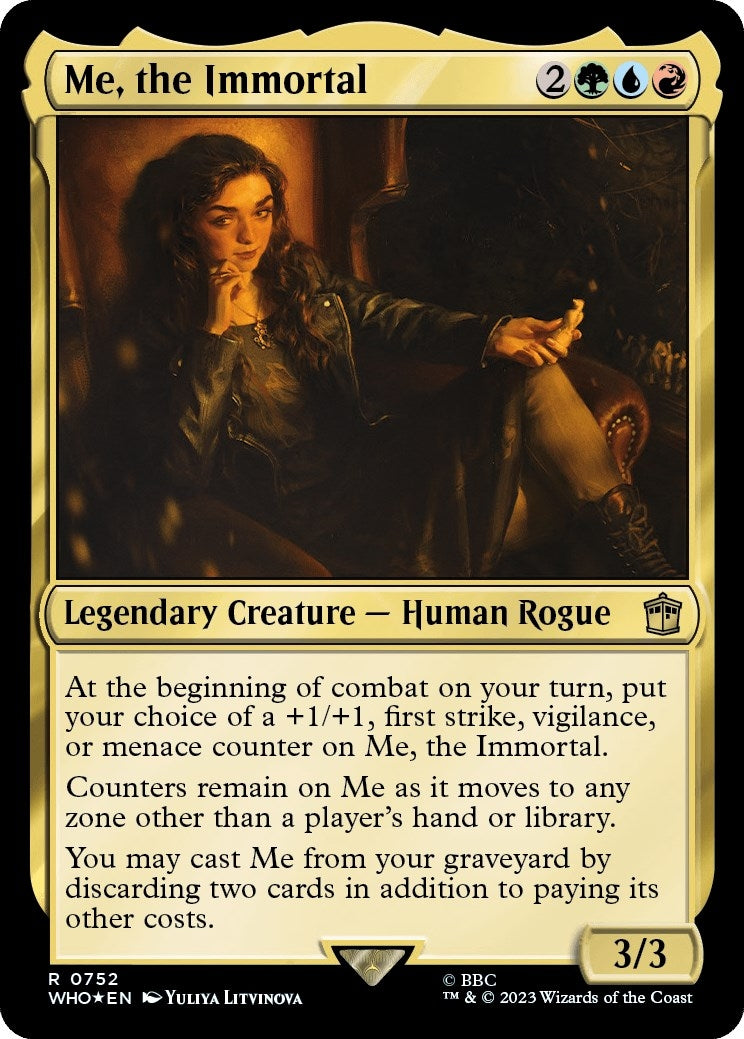 Me, the Immortal (Surge Foil) [Doctor Who]