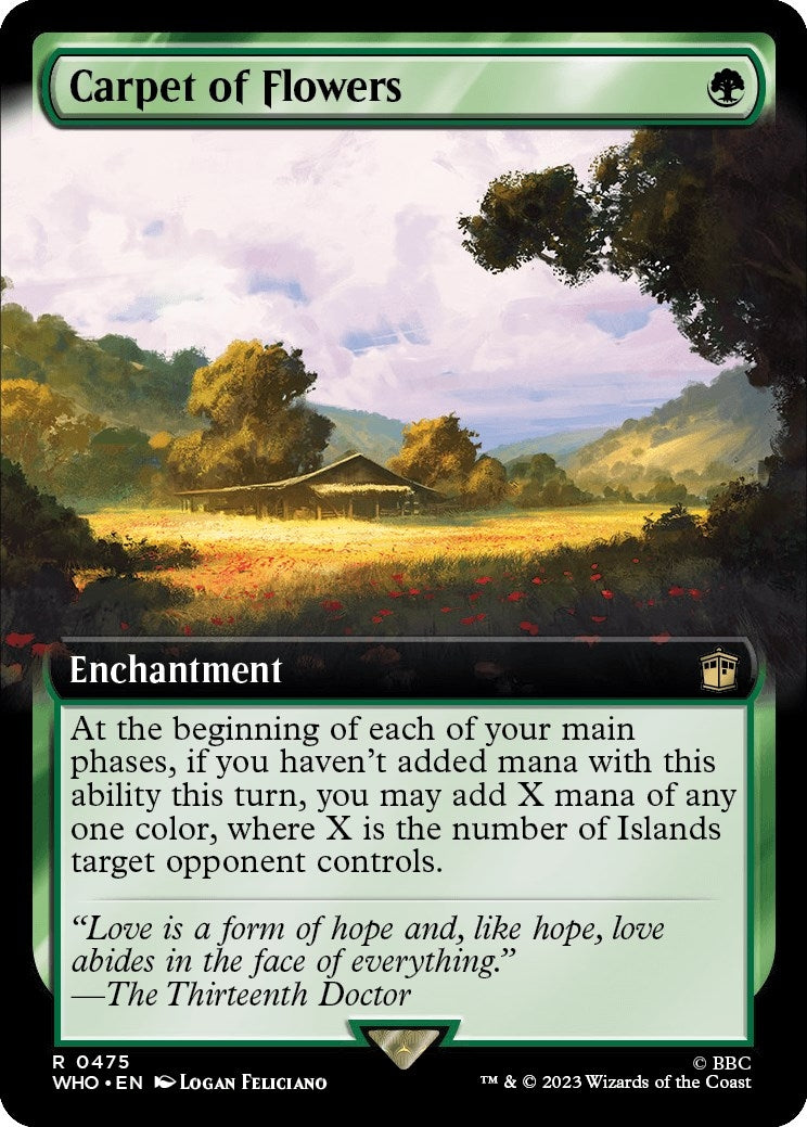 Carpet of Flowers Extended Art (475) [WHO]