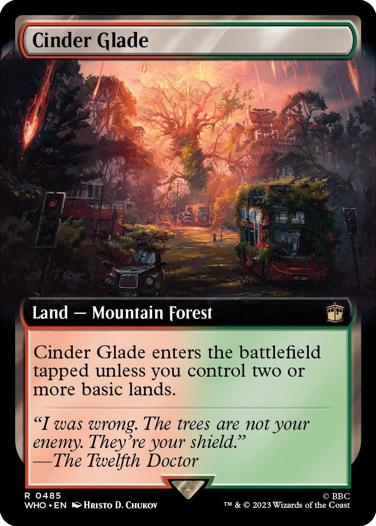Cinder Glade Extended Art (485) [WHO]