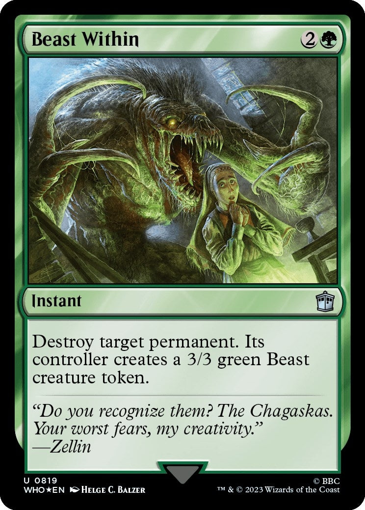 Beast Within Surge Foil (819) [WHO]