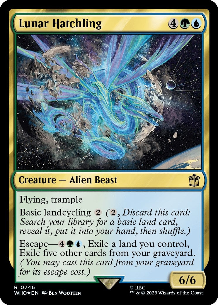 Lunar Hatchling (Surge Foil) [Doctor Who]