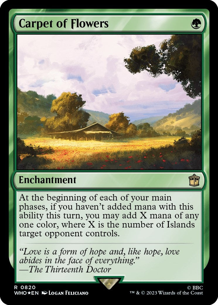 Carpet of Flowers Surge Foil (820) [WHO]
