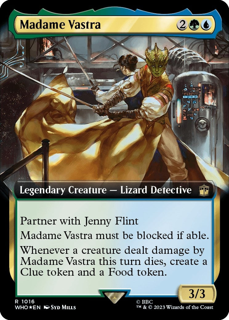 Madame Vastra Extended Art Surge Foil (1016) [WHO]