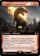 Flaming Tyrannosaurus Extended Art (385) [WHO]