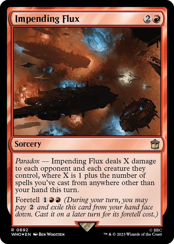 Impending Flux Surge Foil (692) [WHO]