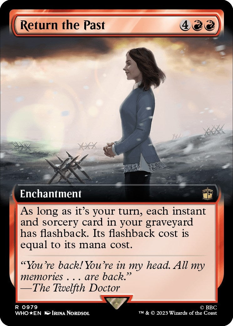 Return the Past (Extended Art) (Surge Foil) [Doctor Who]