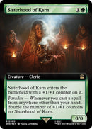 Sisterhood of Karn Extended Art Surge Foil (990) [WHO]