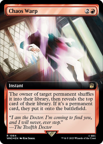 Chaos Warp Extended Art Surge Foil (1064) [WHO]