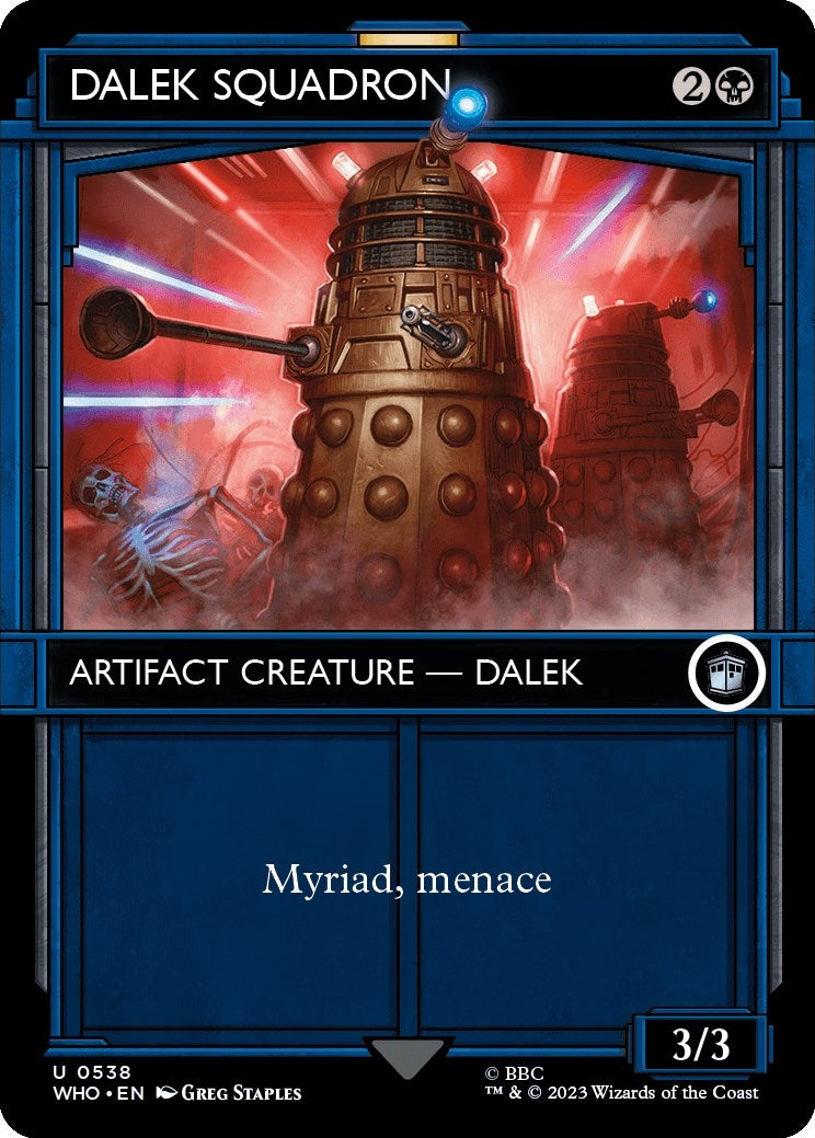 Dalek Squadron Showcase (538) [WHO]