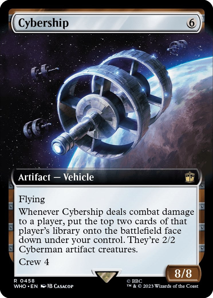 Cybership Extended Art (458) [WHO]