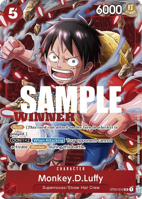 MonkeyDLuffy Winner Pack Vol 5 (ST01-012) [OP-PR]