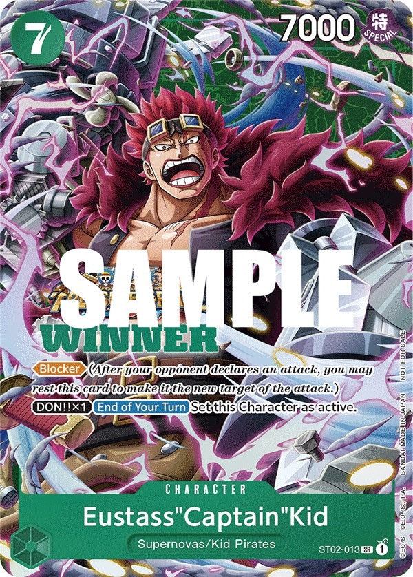 EustassCaptainKid Winner Pack Vol 5 (ST02-013) [OP-PR]