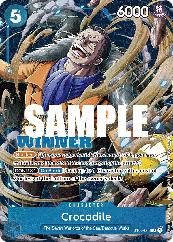 Crocodile Winner Pack Vol 5 (ST03-003) [OP-PR]