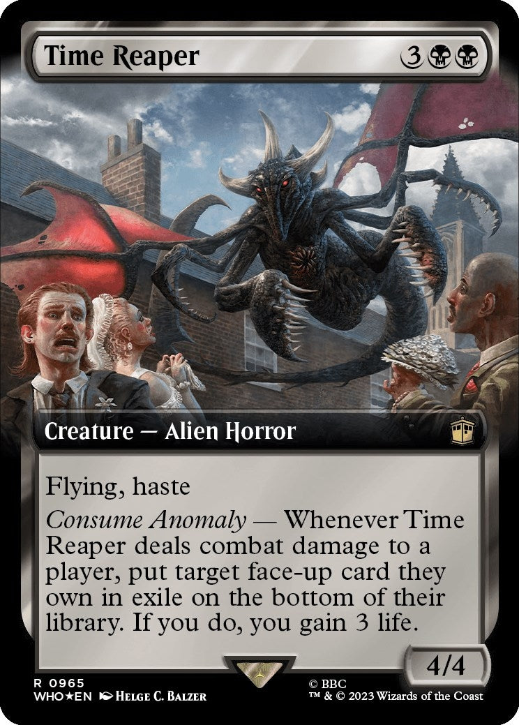 Time Reaper Extended Art Surge Foil (965) [WHO]