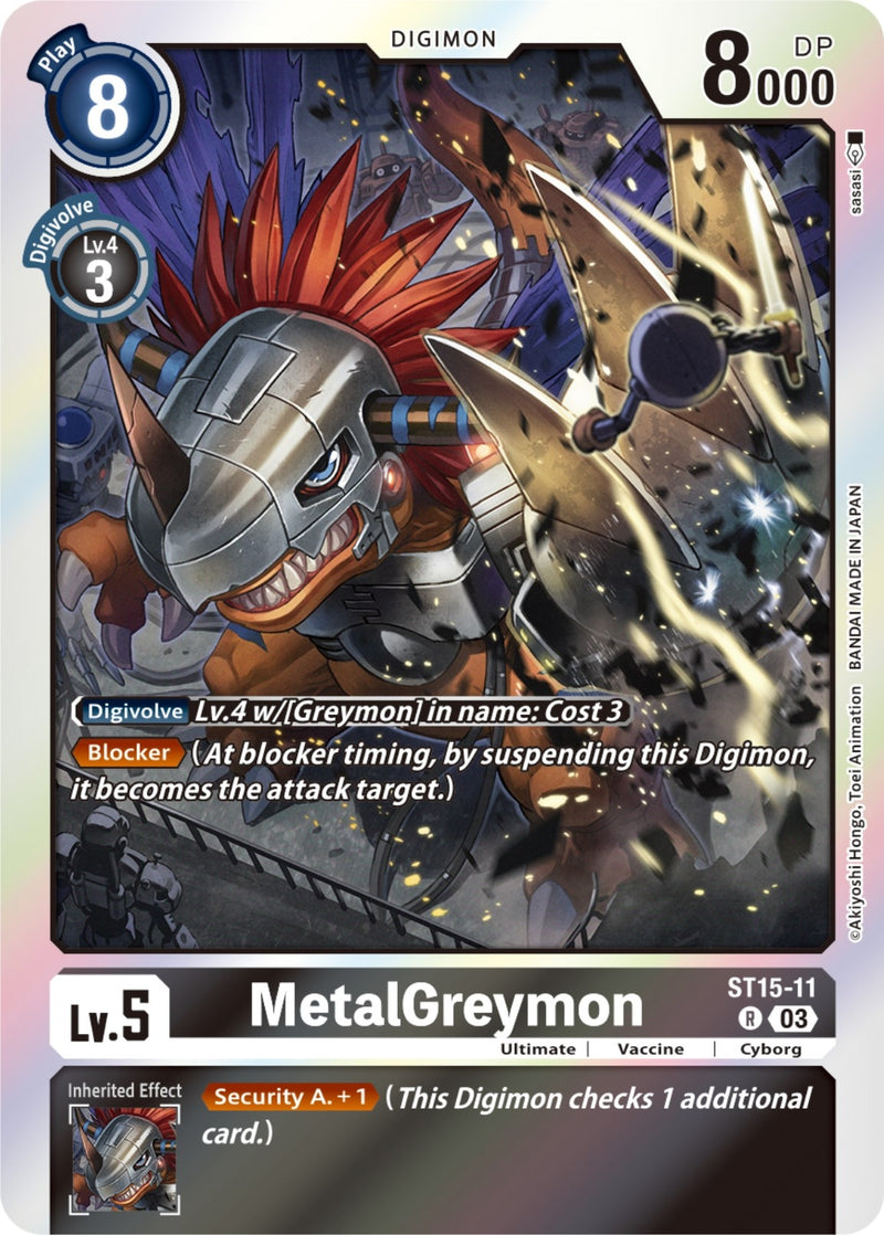 Image for MetalGreymon [Starter Deck 15: Dragon of Courage]