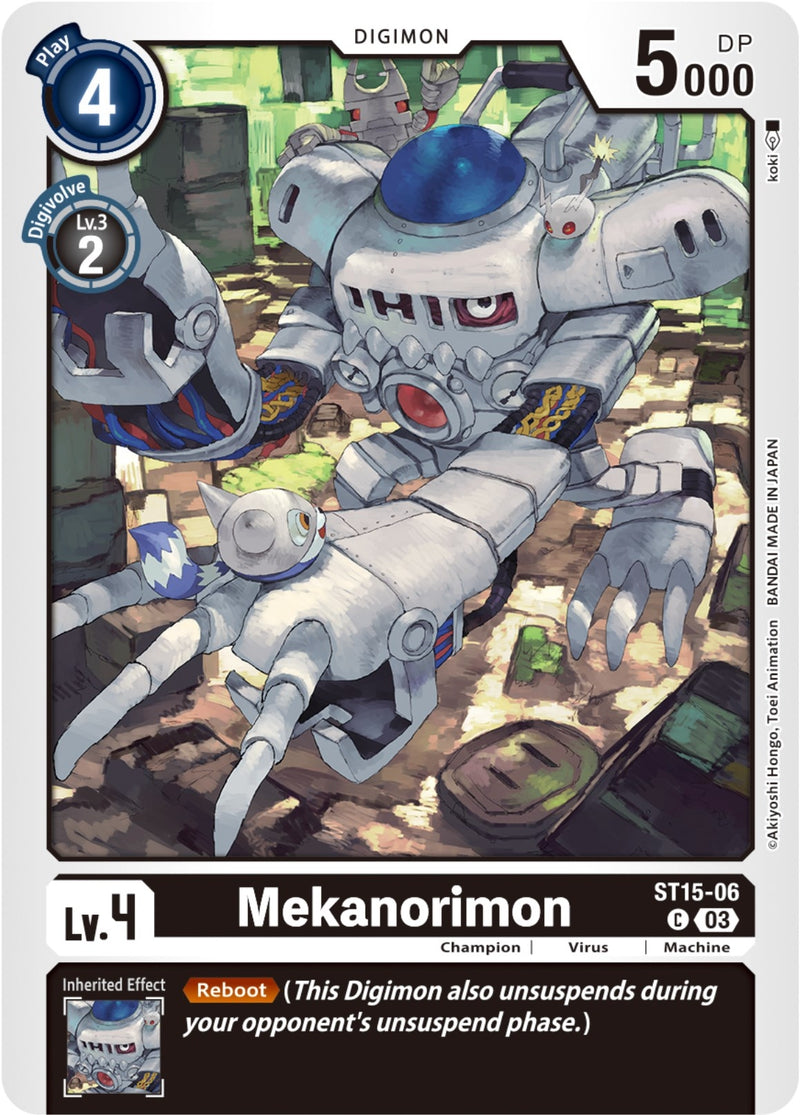 Image for Mekanorimon [Starter Deck 15: Dragon of Courage]