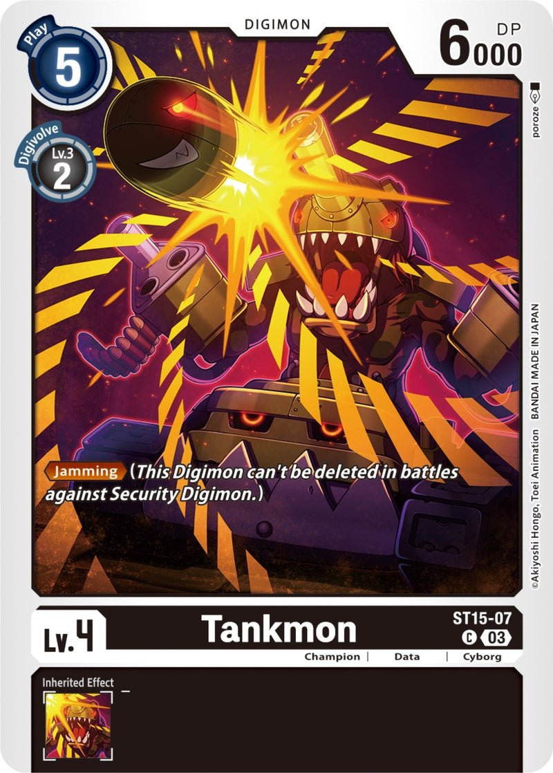 Image for Tankmon [Starter Deck 15: Dragon of Courage]