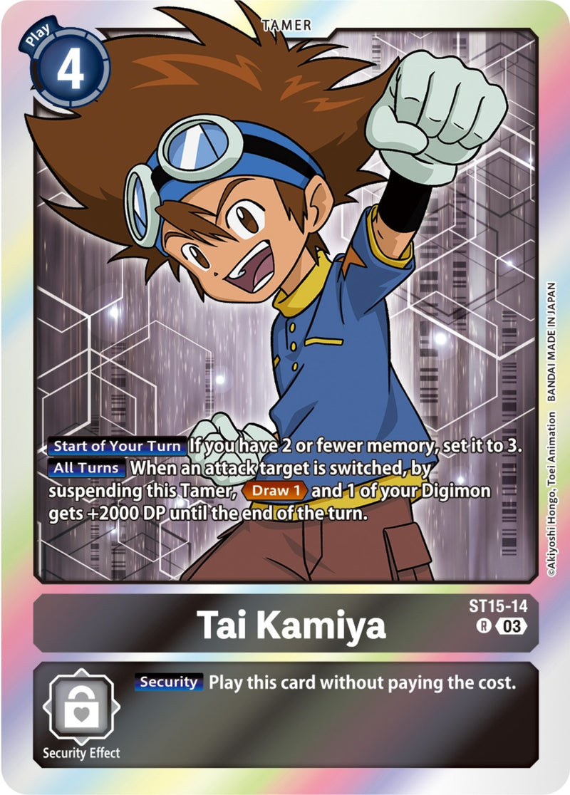Image for Tai Kamiya [Starter Deck 15: Dragon of Courage]