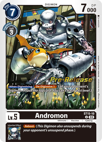 Image for Andromon [Starter Deck 15: Dragon of Courage Pre-Release Cards]