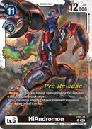 Image for HiAndromon [Starter Deck 15: Dragon of Courage Pre-Release Cards]
