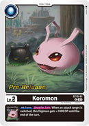 Image for Koromon [Starter Deck 15: Dragon of Courage Pre-Release Cards]