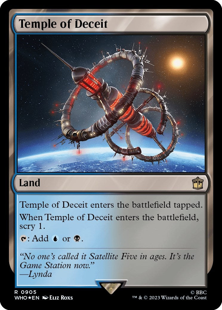 Temple of Deceit Surge Foil (905) [WHO]