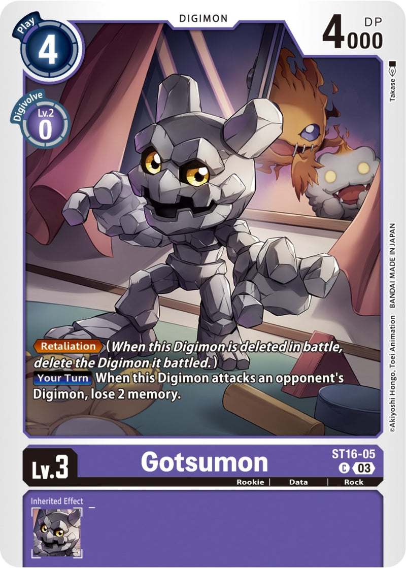 Image for Gotsumon [Starter Deck 16: Wolf of Friendship]